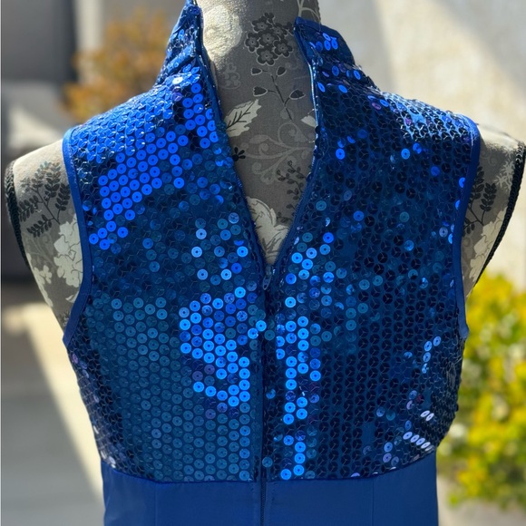 🎉🎈2xHP🎈🎉 Vintage Zum Zum Royal Blue Gown - Picture 8 of 8